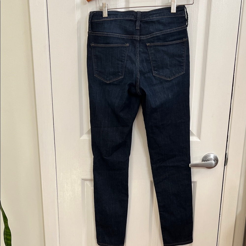Universal Thread Dark Indigo Women's Skinny Jeans - Picture 2 of 4